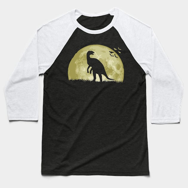 Ornithopod Baseball T-Shirt by Nerd_art